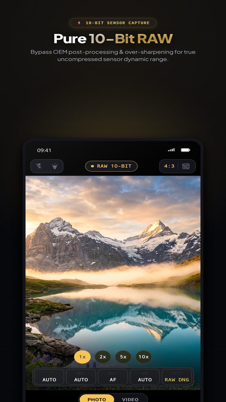 F64 RAW DNG capture